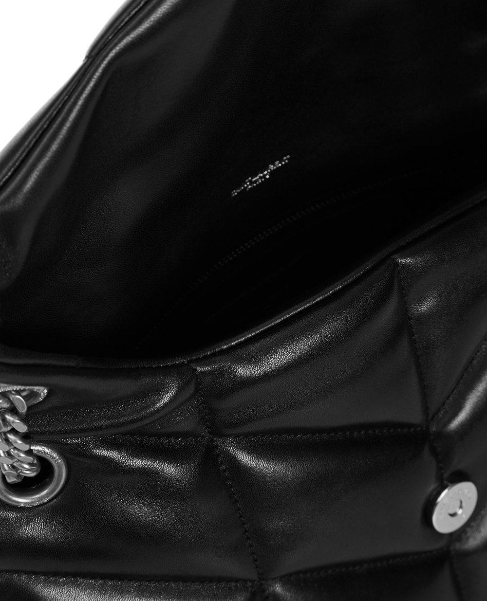 Шкіряна сумка Loulou Saint Laurent 577476-1EL00-, чорний колір • Купити в інтернет-магазині Kameron