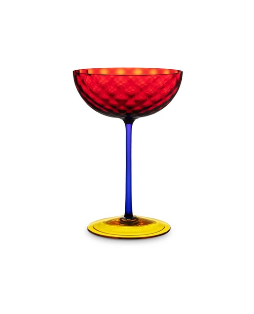 Dolce&Gabbana Бокал для шампанского из муранского стекла - Артикул: TCB004-TCA34