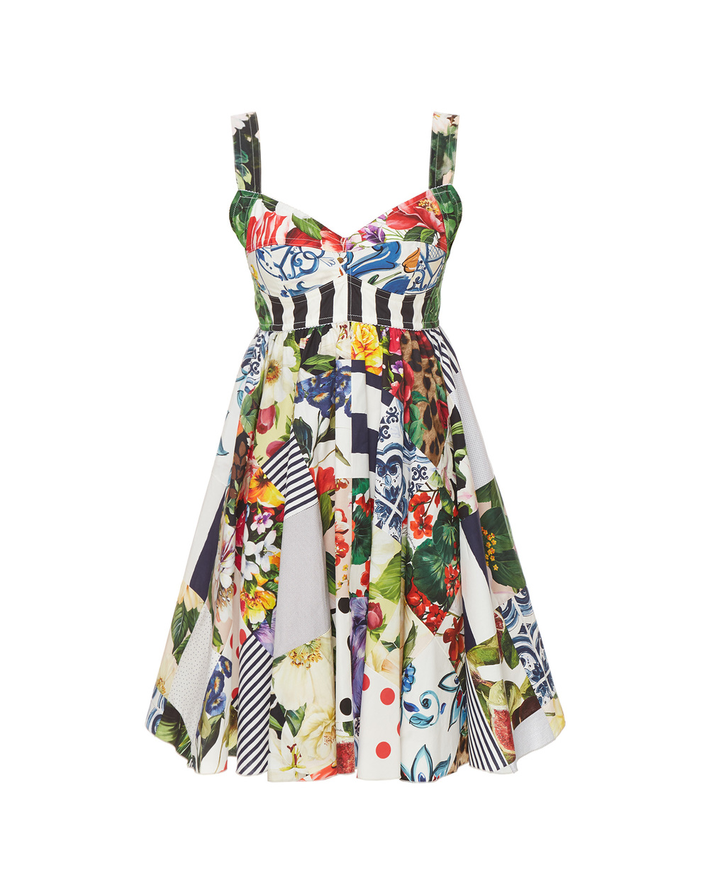Платье Dolce&Gabbana F6P0MT-GDY45, разноцветный цвет • Купить в интернет-магазине Kameron