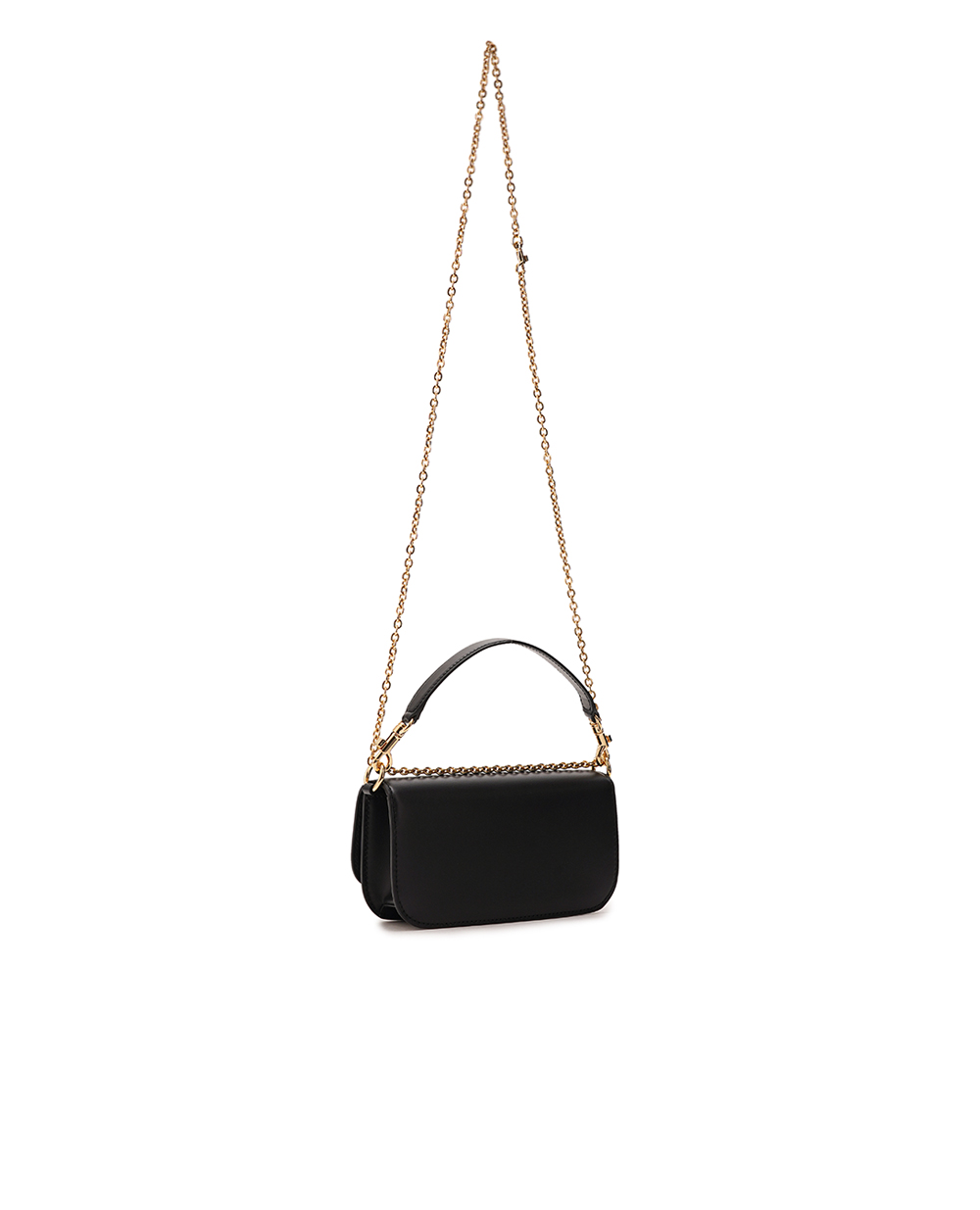 Кожаная сумка 3.5  Crossbody Dolce&Gabbana BB7603-AW576, черный цвет • Купить в интернет-магазине Kameron