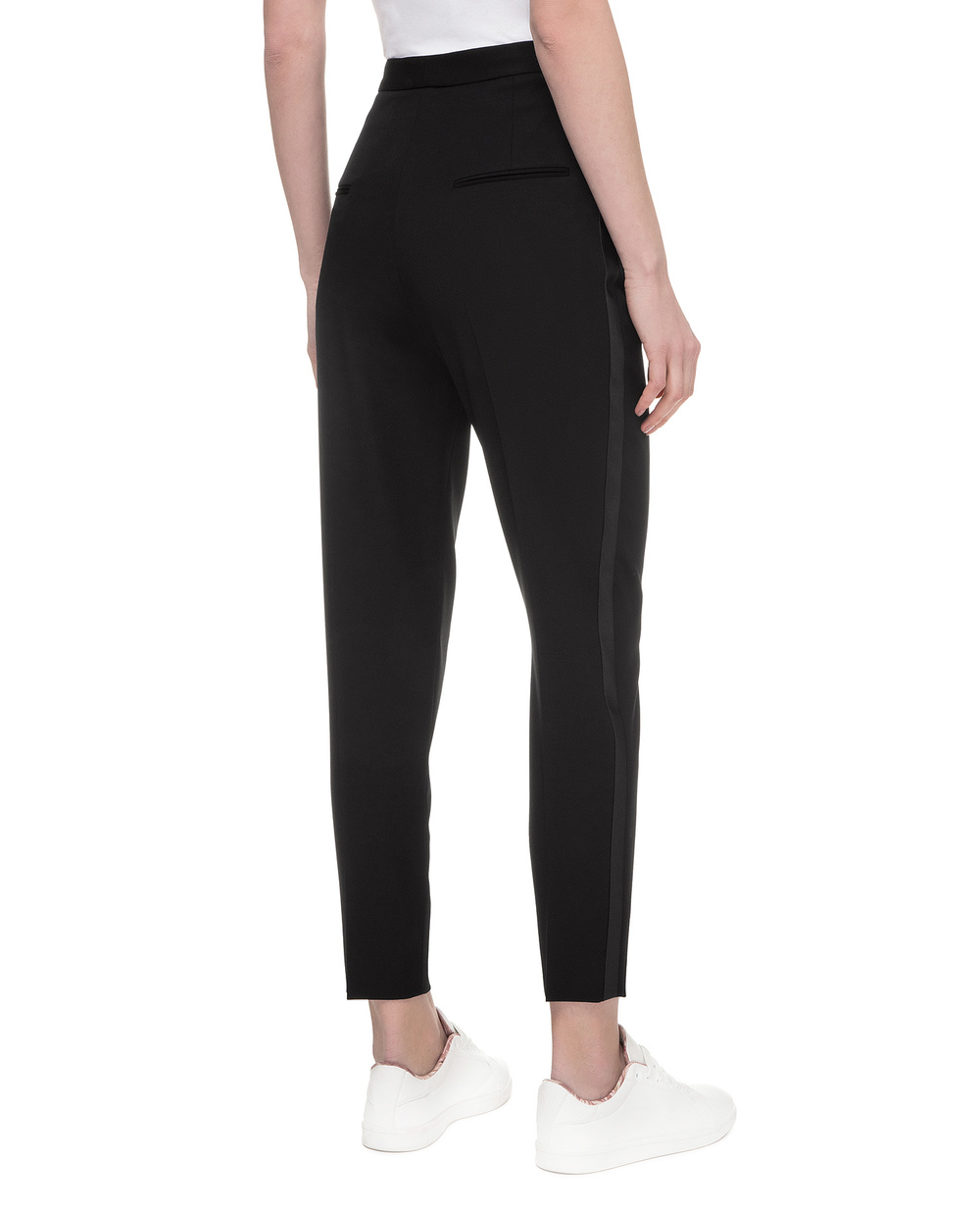 Шерстяные брюки Saint Laurent 590345-Y512W, черный цвет • Купить в интернет-магазине Kameron