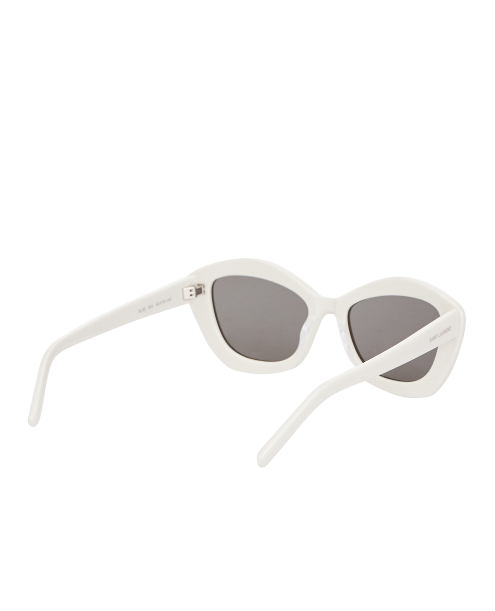 Солнцезащитные очки Saint Laurent 652366-Y9901, белый цвет • Купить в интернет-магазине Kameron