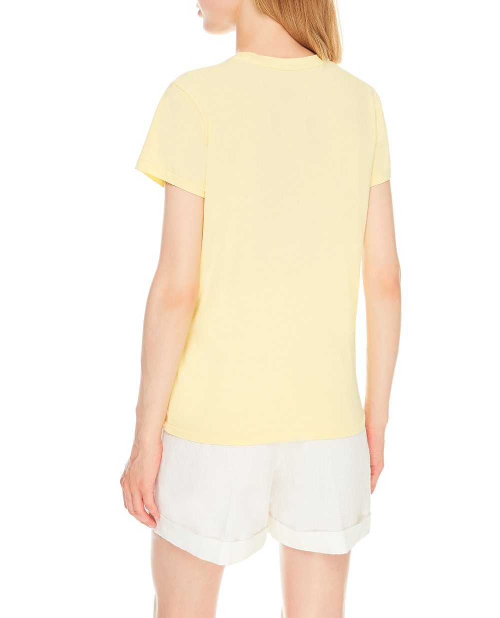 Футболка Polo Ralph Lauren 211734144044, желтый цвет • Купить в интернет-магазине Kameron