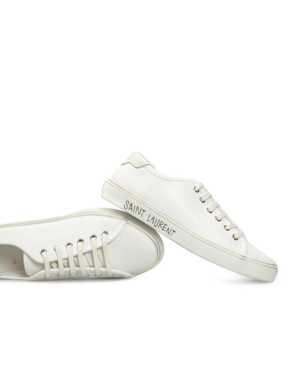 Кеди Saint Laurent 606446-GUZ20, білий колір • Купити в інтернет-магазині Kameron