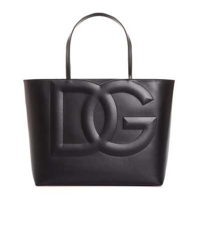 Dolce&Gabbana Кожаная сумка DG Logo Medium - Артикул: BB7338-AW576
