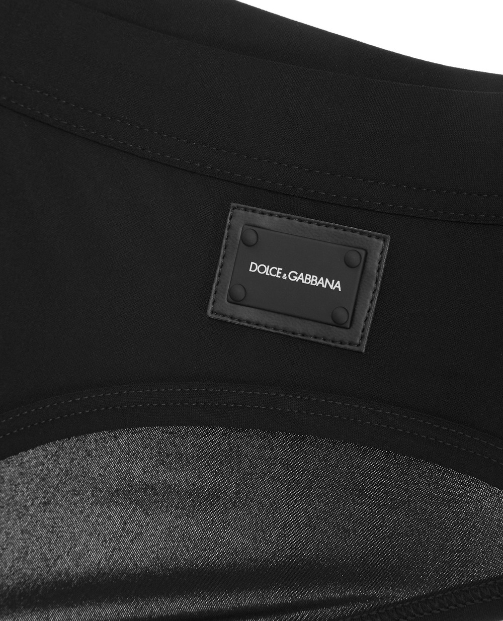 Плавки Dolce&Gabbana M4A27J-FUGA2, чорний колір • Купити в інтернет-магазині Kameron