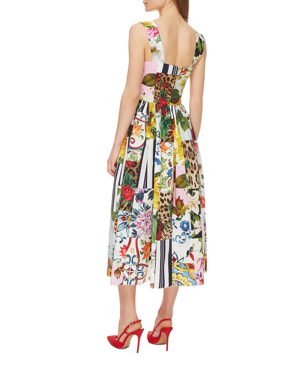 Сукня Dolce&Gabbana F6N0CT-GDY03, різнокольоровий колір • Купити в інтернет-магазині Kameron