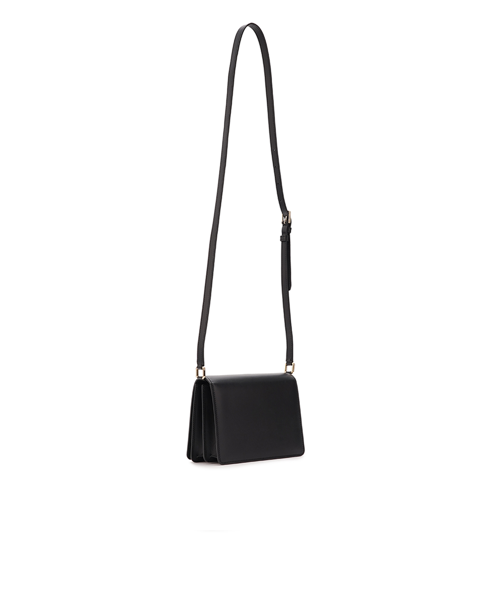 Кожаная сумка Crossbody Dolce&Gabbana BB7579-AW576, черный цвет • Купить в интернет-магазине Kameron