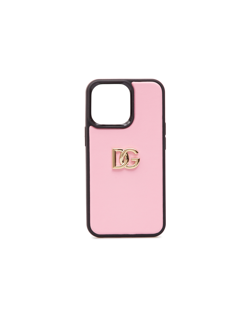 Шкіряний чохол для iPhone 13 Pro Dolce&Gabbana BI3135-AW576, рожевий колір • Купити в інтернет-магазині Kameron