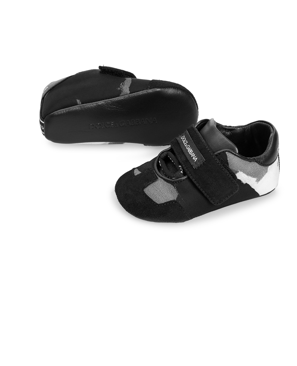 Пинетки Dolce&Gabbana DK0125-AO261, черный цвет • Купить в интернет-магазине Kameron