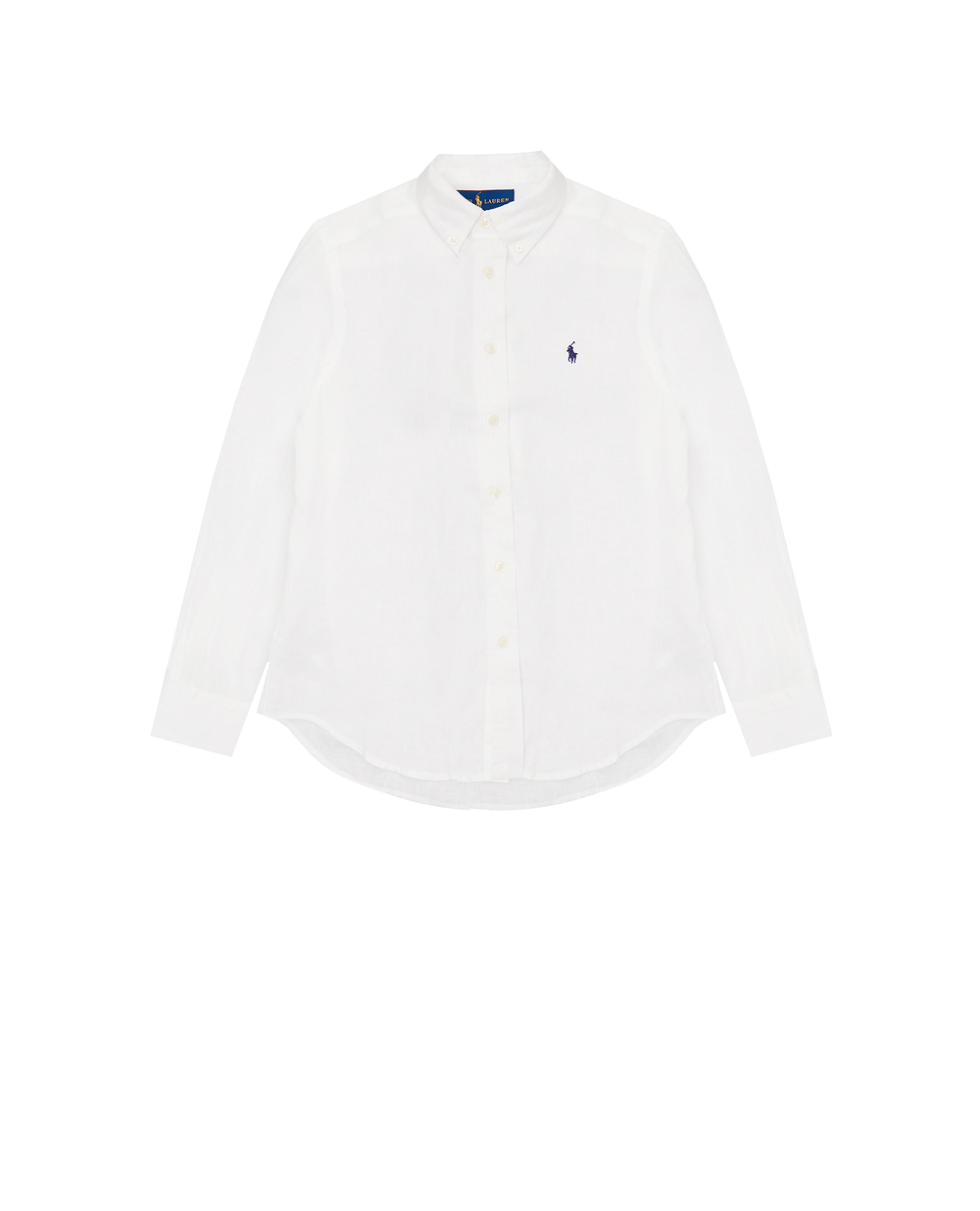 Детская рубашка Polo Ralph Lauren Kids 322832109001, белый цвет • Купить в интернет-магазине Kameron
