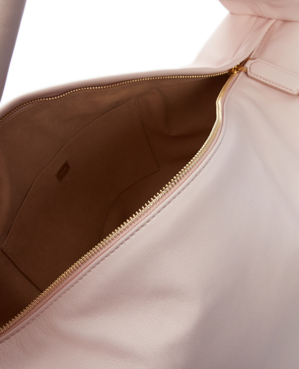 Кожаная сумка Soft Small Dolce&Gabbana BB2179-AW752, пудровый цвет • Купить в интернет-магазине Kameron