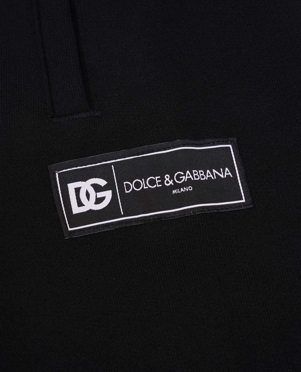 Дитячі спортивні штани (костюм) Dolce&Gabbana Kids L4JPFE-G7M4G-B, чорний колір • Купити в інтернет-магазині Kameron