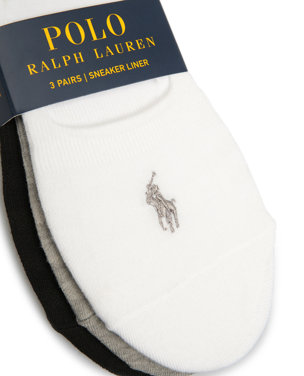 Сліди (3 пари) Polo Ralph Lauren 455747506001, різнокольоровий колір • Купити в інтернет-магазині Kameron