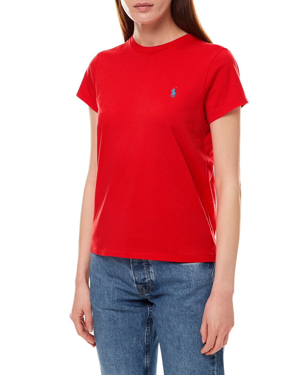 Футболка Polo Ralph Lauren 211847073012, красный колір • Купити в інтернет-магазині Kameron