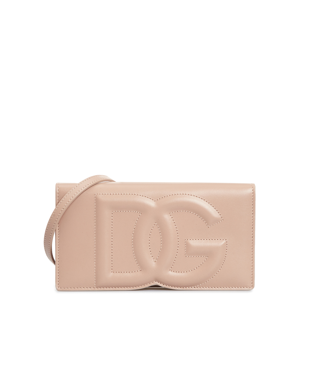 Кожаная сумка DG Logo Mini Dolce&Gabbana BI3279-AG081, бежевый цвет • Купить в интернет-магазине Kameron
