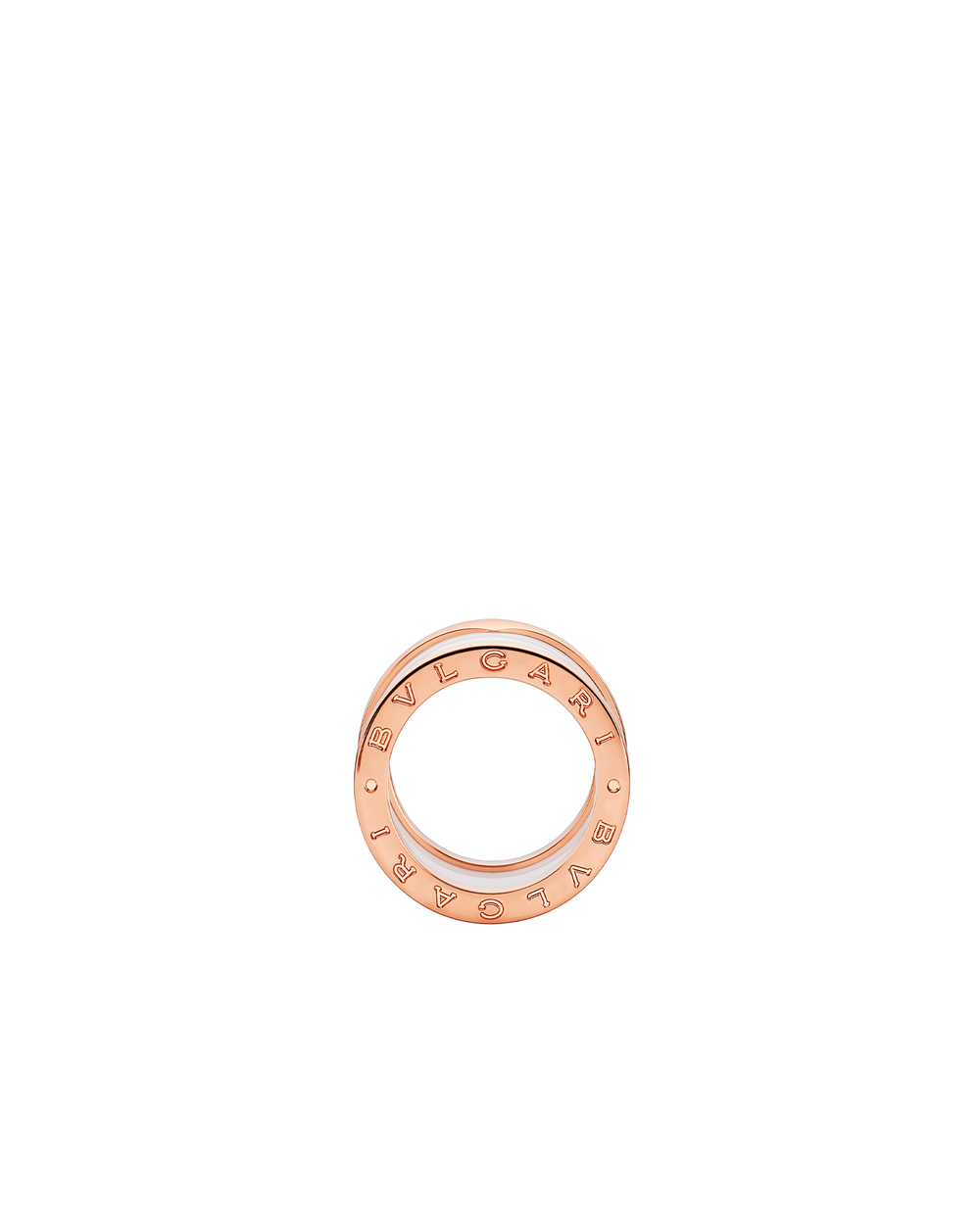 Кільце B.zero1 Bulgari 345844, рожевий колір • Купити в інтернет-магазині Kameron