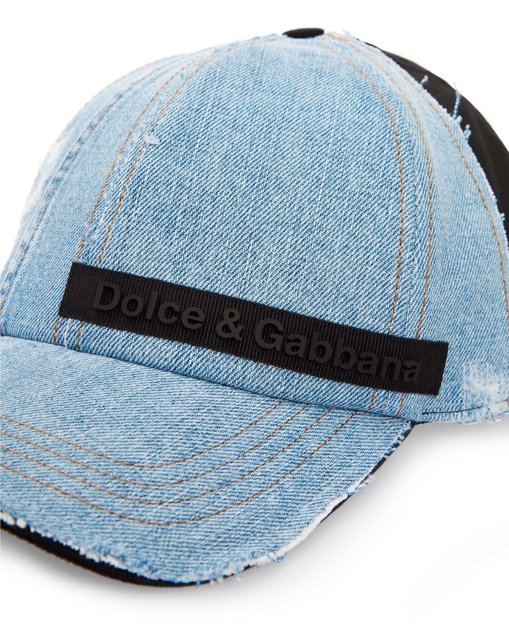 Бейсболка Dolce&Gabbana GH590Z-GEQ95, блакитний колір • Купити в інтернет-магазині Kameron