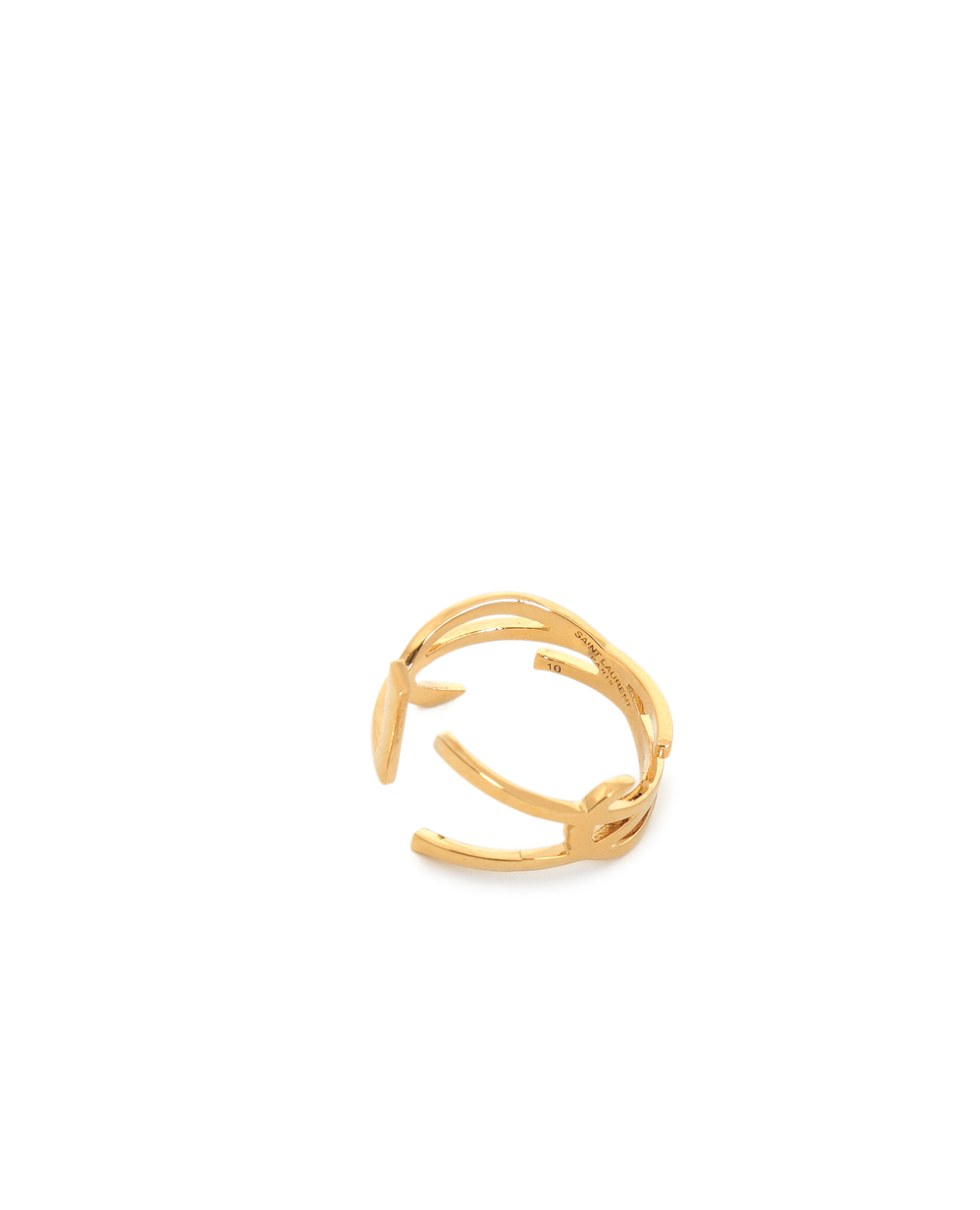 Кольцо Saint Laurent 670468-Y1500, золотой цвет • Купить в интернет-магазине Kameron