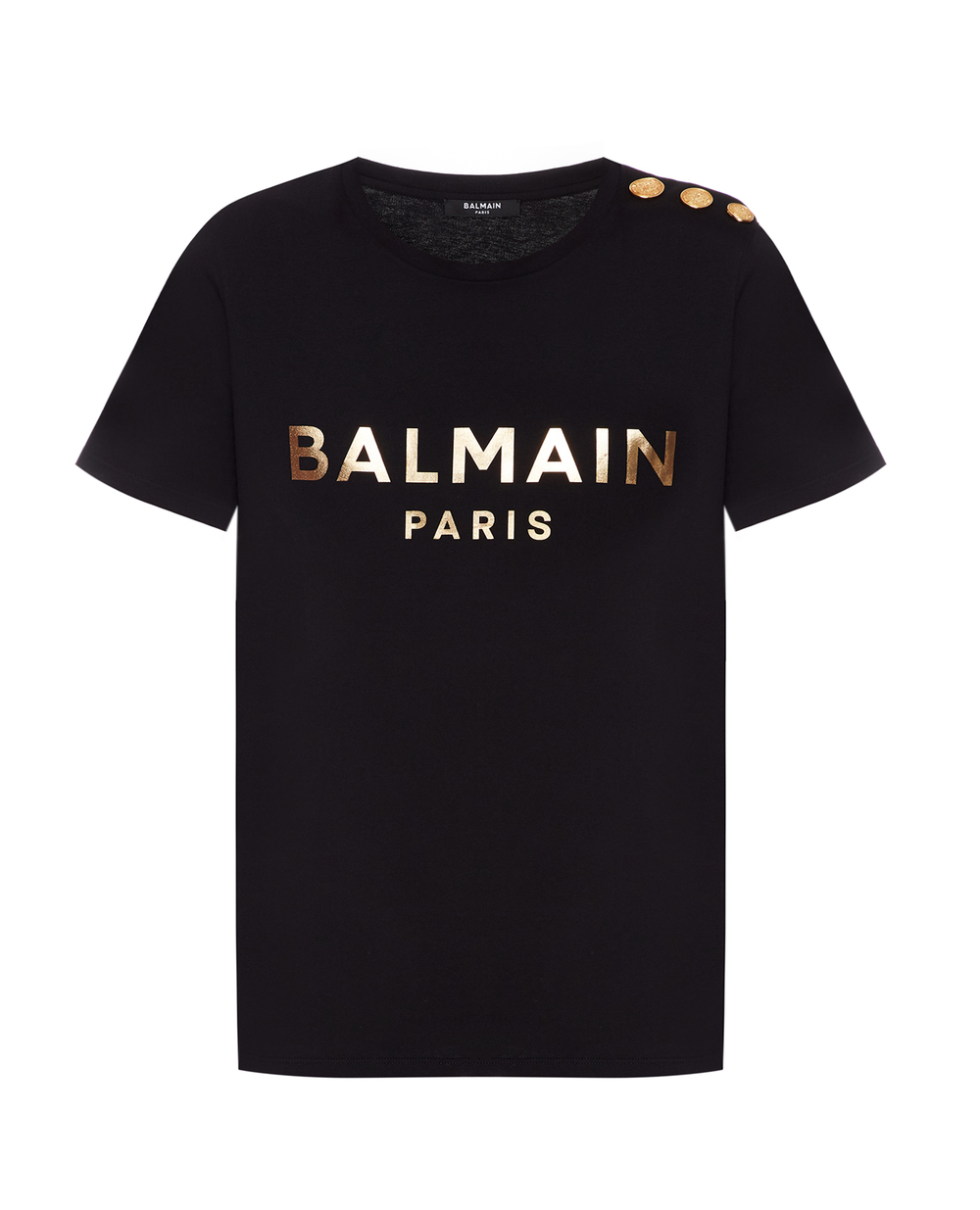 Футболка Balmain VF0EF005B020, черный цвет • Купить в интернет-магазине Kameron