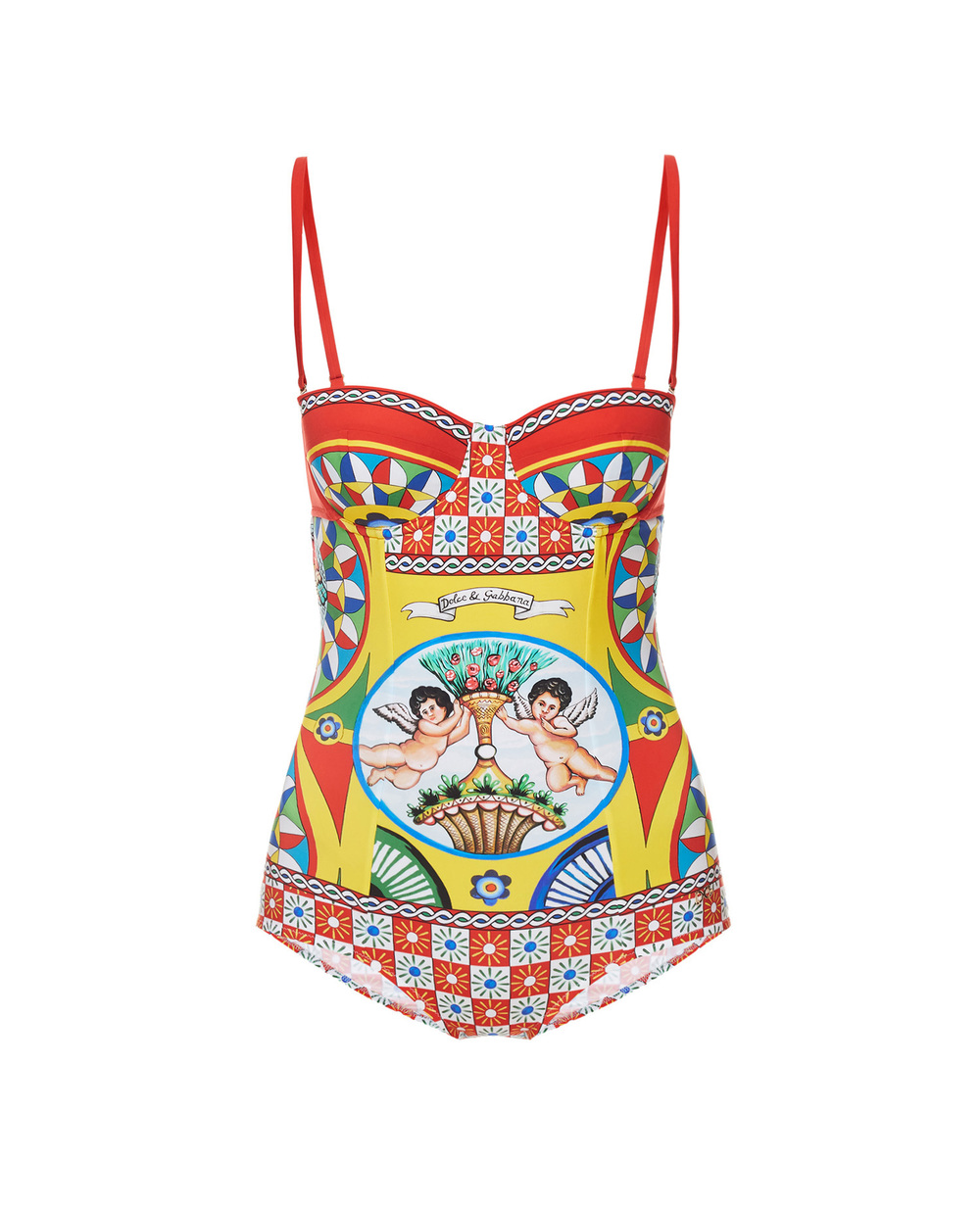 Купальник Dolce&Gabbana O9A13J-FPG59, разноцветный цвет • Купить в интернет-магазине Kameron