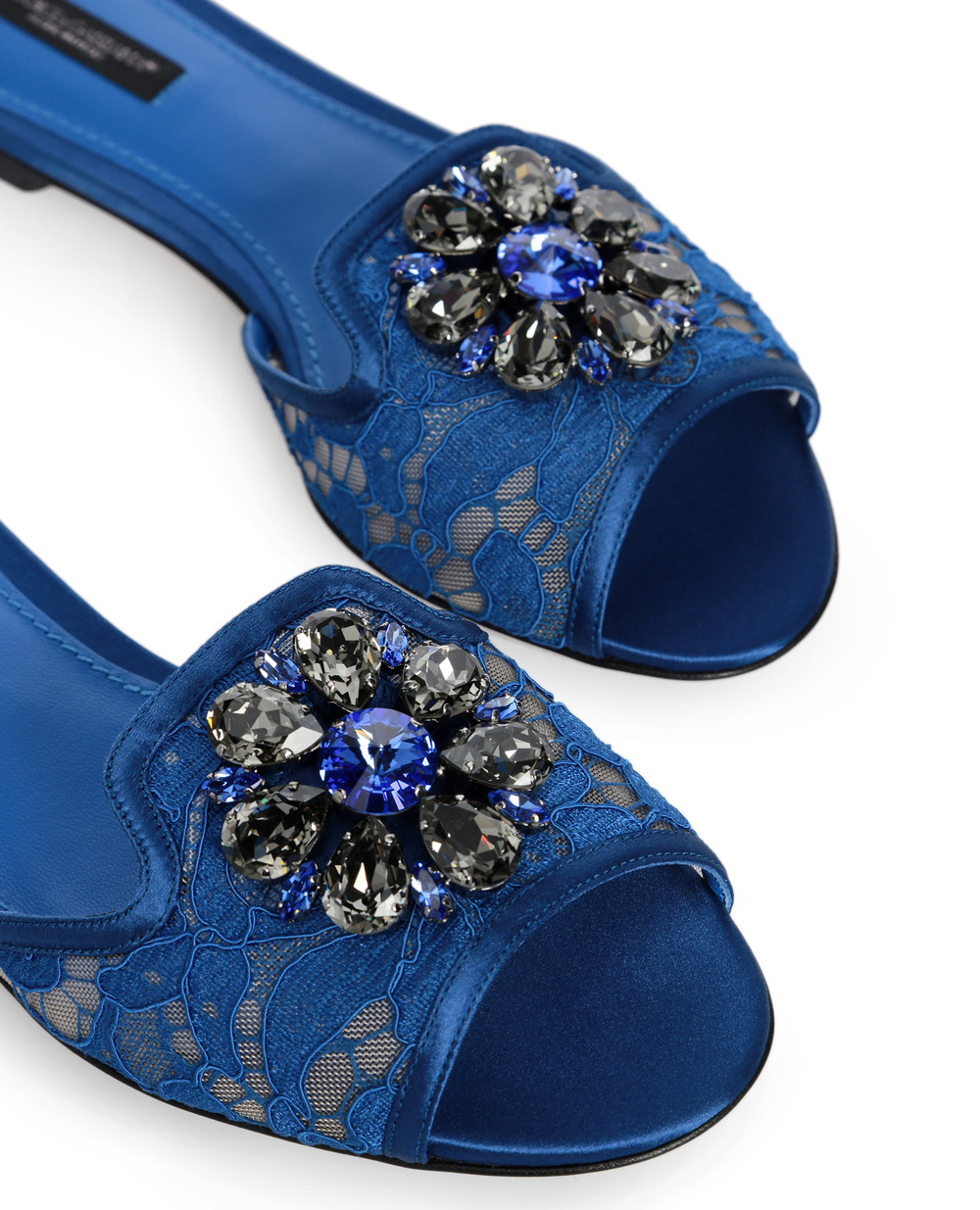 Мюлі Lase Dolce&Gabbana CQ0023-AL198, синій колір • Купити в інтернет-магазині Kameron