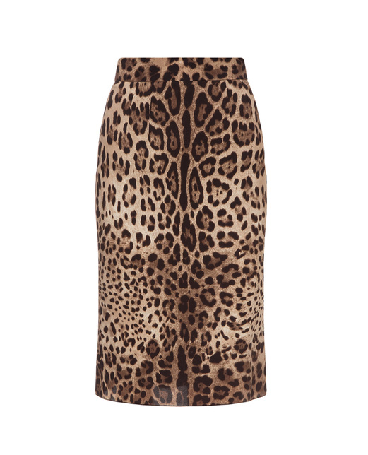 Dolce&Gabbana Шелковая юбка - Артикул: F4BMQT-FSADD