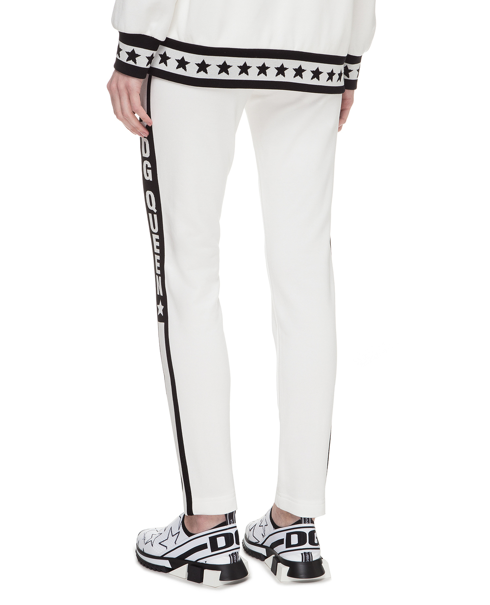 Спортивні штани Millennials Star Dolce&Gabbana FTBM7T-HU7AL, білий колір • Купити в інтернет-магазині Kameron