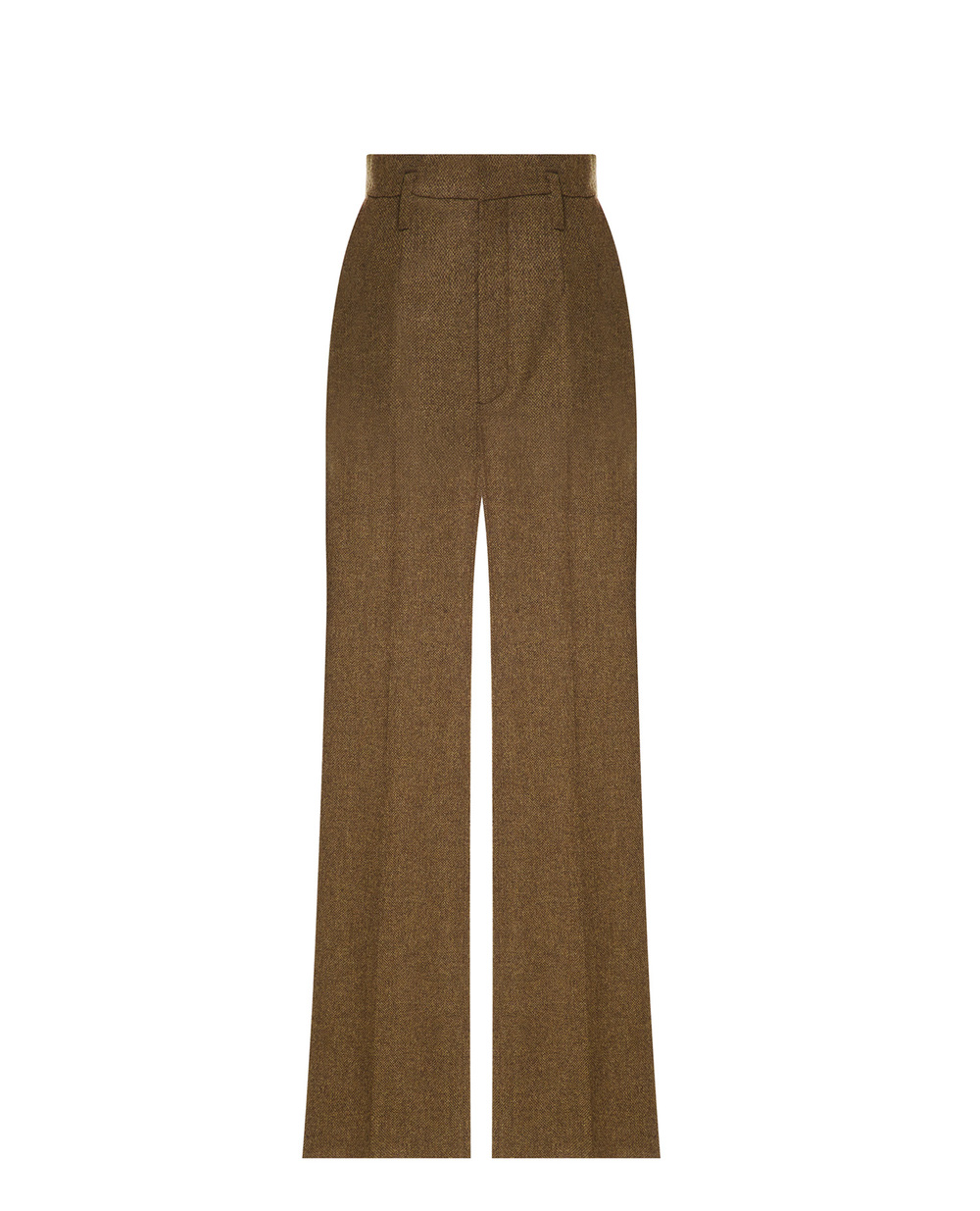Вовняні штани Saint Laurent 698286-Y096U, коричневий колір • Купити в інтернет-магазині Kameron