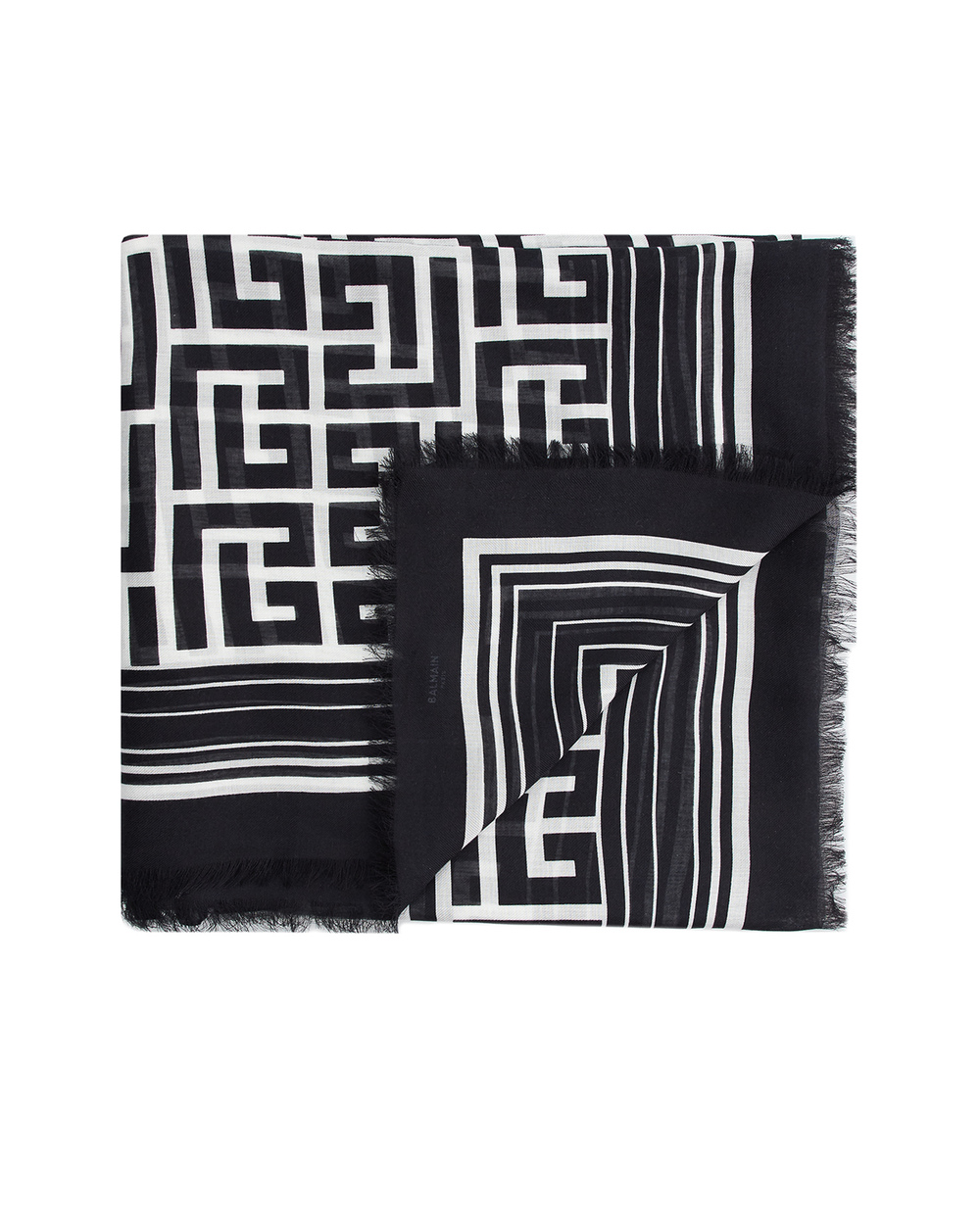 Платок Balmain BF1XF035VC45, черный цвет • Купить в интернет-магазине Kameron