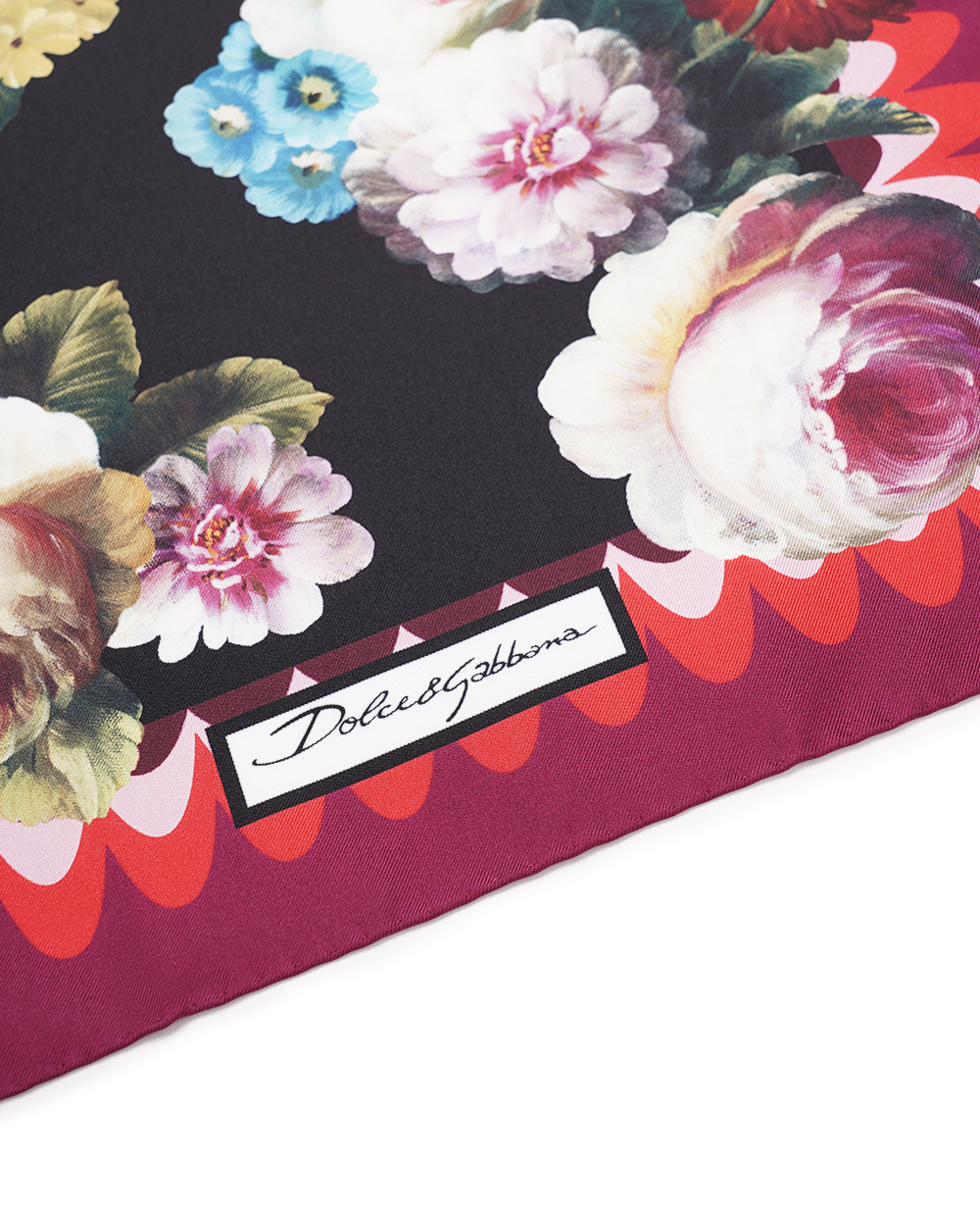 Платок Dolce&Gabbana FN092R-GDB7G, красный цвет • Купить в интернет-магазине Kameron