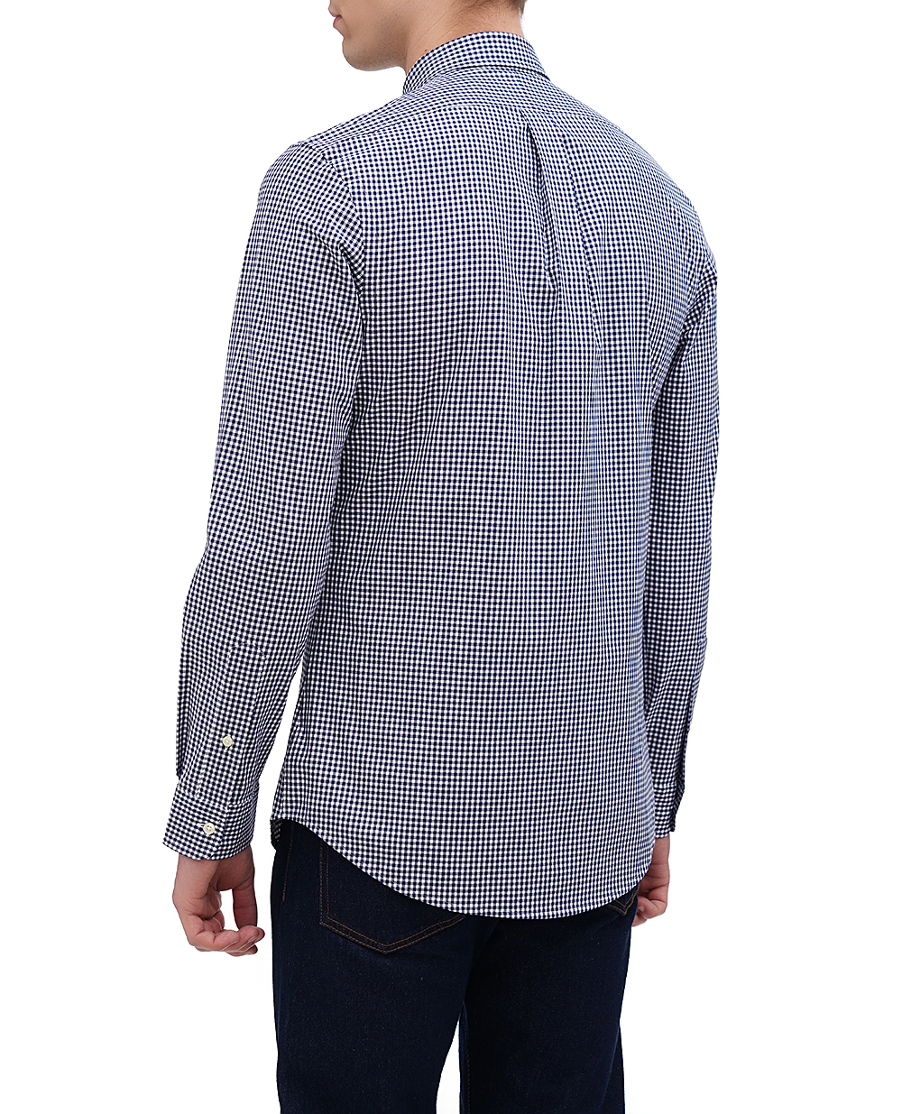 Рубашка Polo Ralph Lauren 710929345002, синий цвет • Купить в интернет-магазине Kameron