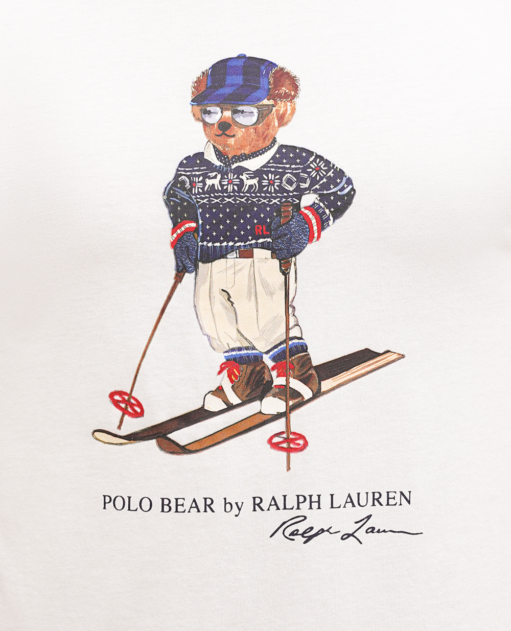 Футболка Polo Bear Polo Ralph Lauren 710853310026, белый цвет • Купить в интернет-магазине Kameron