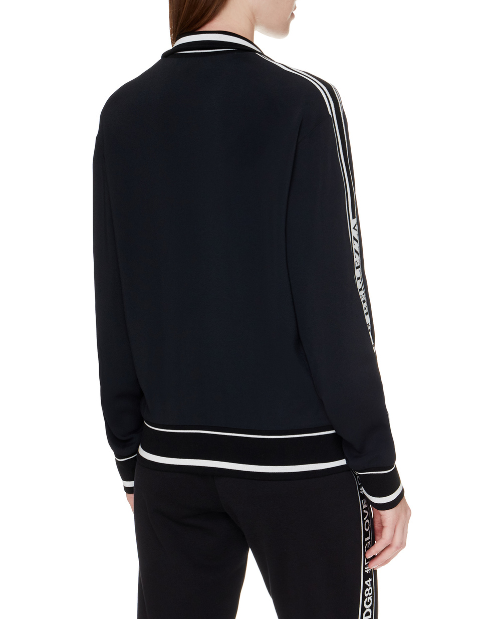 Спортивная кофта Dolce&Gabbana F9C50T-G7RNY, черный цвет • Купить в интернет-магазине Kameron