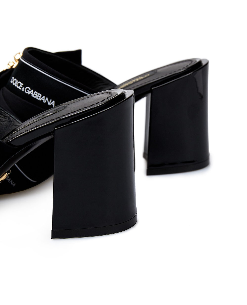 Мюлі Dolce&Gabbana CR0832-AA150, чорний колір • Купити в інтернет-магазині Kameron