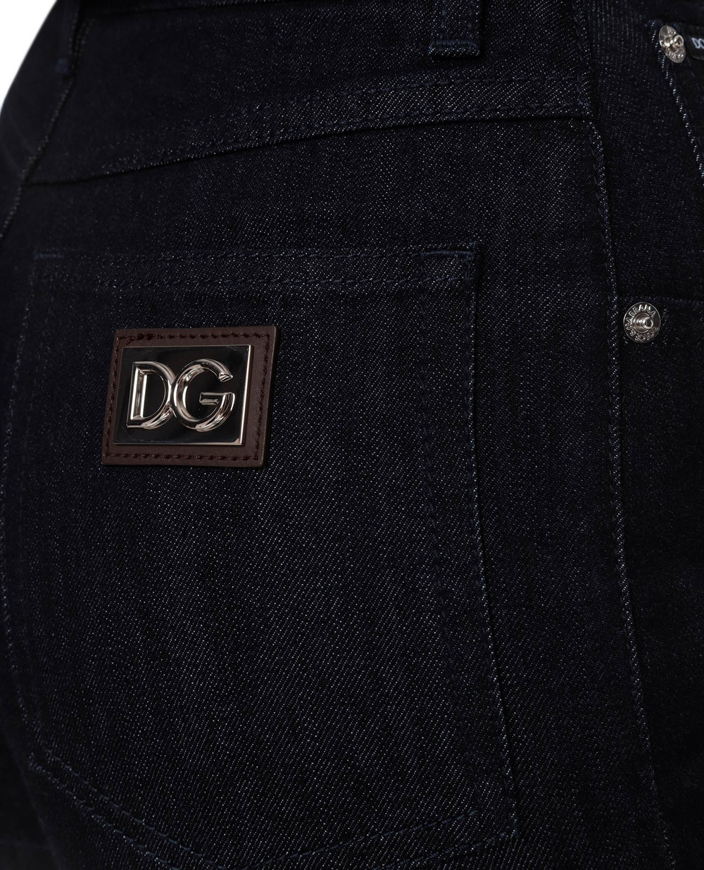 Джинсові шорти Dolce&Gabbana FTBO6D-G8DA5, темно синій колір • Купити в інтернет-магазині Kameron