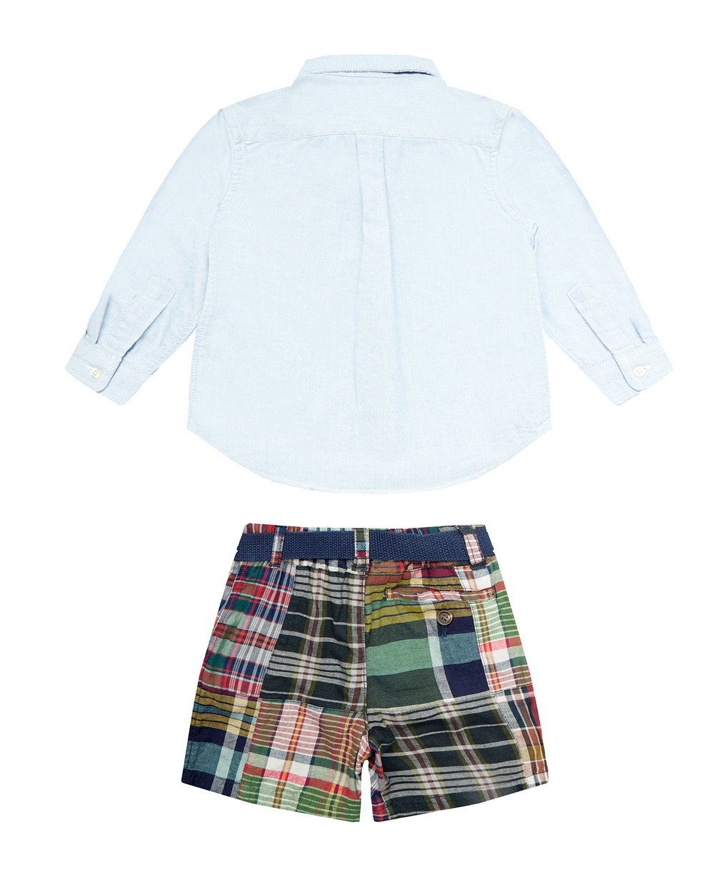 Детский костюм (рубашка, шорты) Polo Ralph Lauren Kids 320836024001, разноцветный цвет • Купить в интернет-магазине Kameron