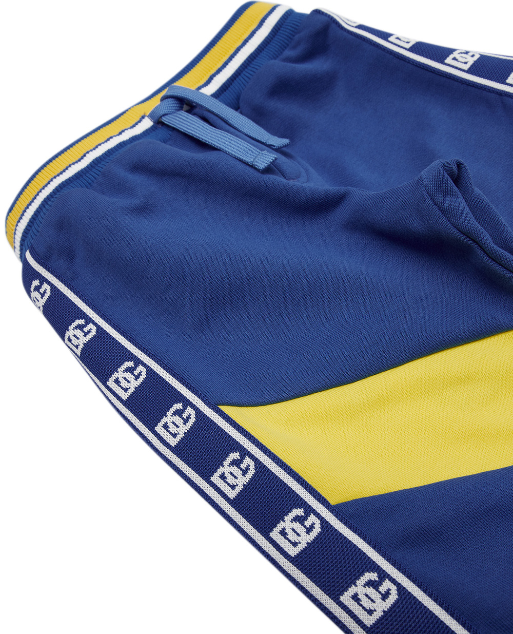 Дитячі спортивні штани (костюм) Dolce&Gabbana Kids L4JPHO-G7H8V-B, синій колір • Купити в інтернет-магазині Kameron