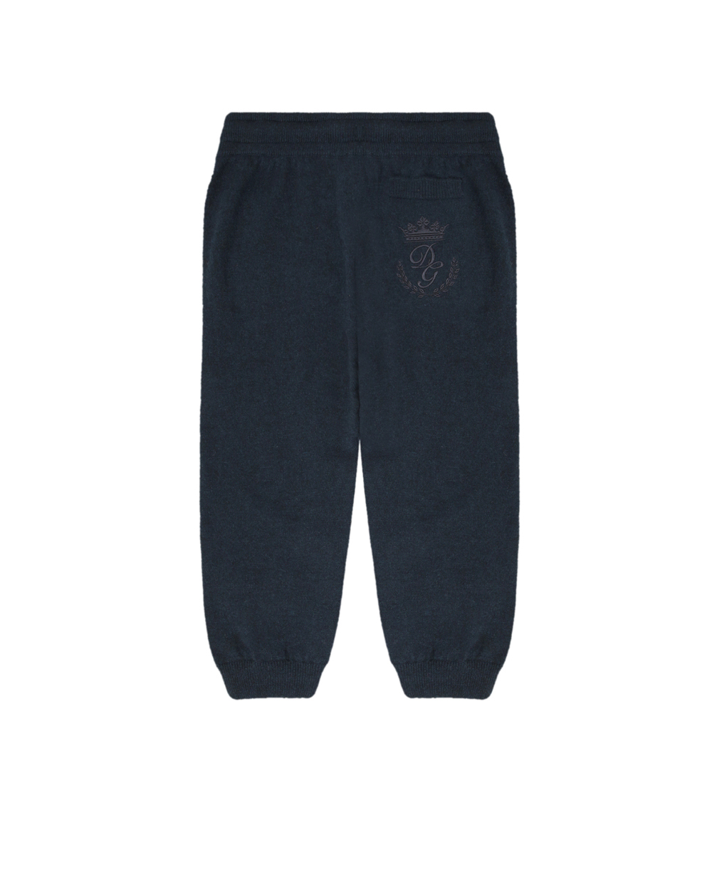 Кашемировые брюки Dolce&Gabbana Kids L4KP00-JAW00-S, синий цвет • Купить в интернет-магазине Kameron