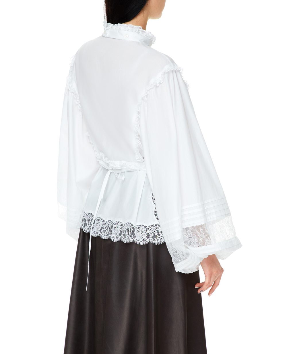 Блуза Dolce&Gabbana F5N92T-FU5K9, білий колір • Купити в інтернет-магазині Kameron