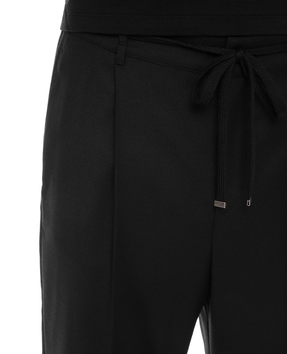 Шерстяные брюки Saint Laurent 583275-Y903V, черный цвет • Купить в интернет-магазине Kameron
