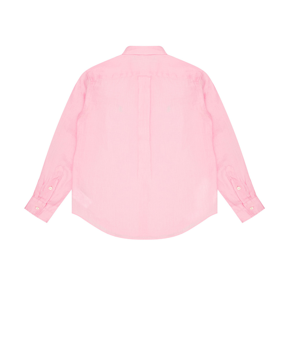 Детская льняная рубашка Polo Ralph Lauren Kids 323865270004, розовый цвет • Купить в интернет-магазине Kameron