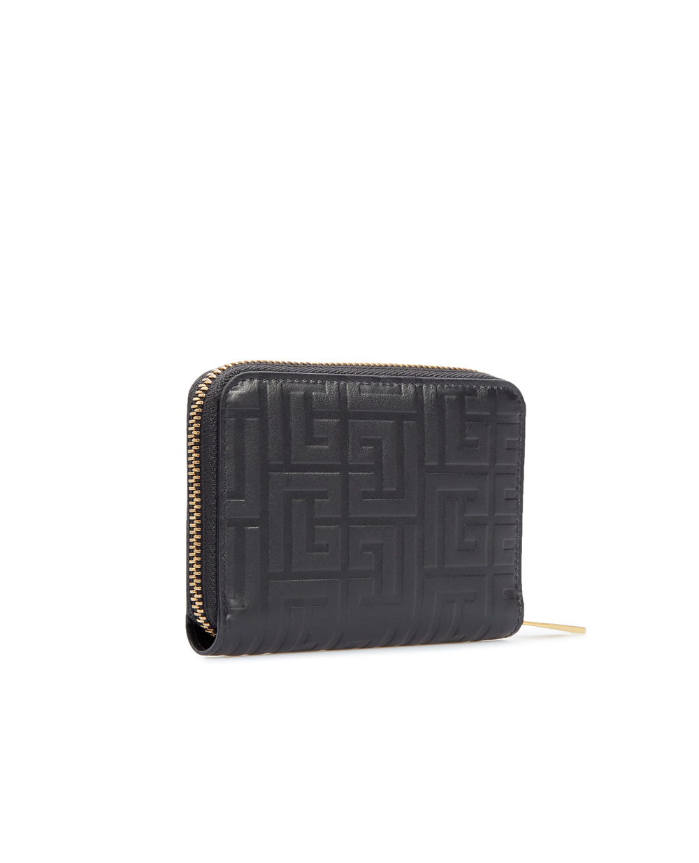 Шкіряний гаманець Balmain XN1MI148LESP, чорний колір • Купити в інтернет-магазині Kameron