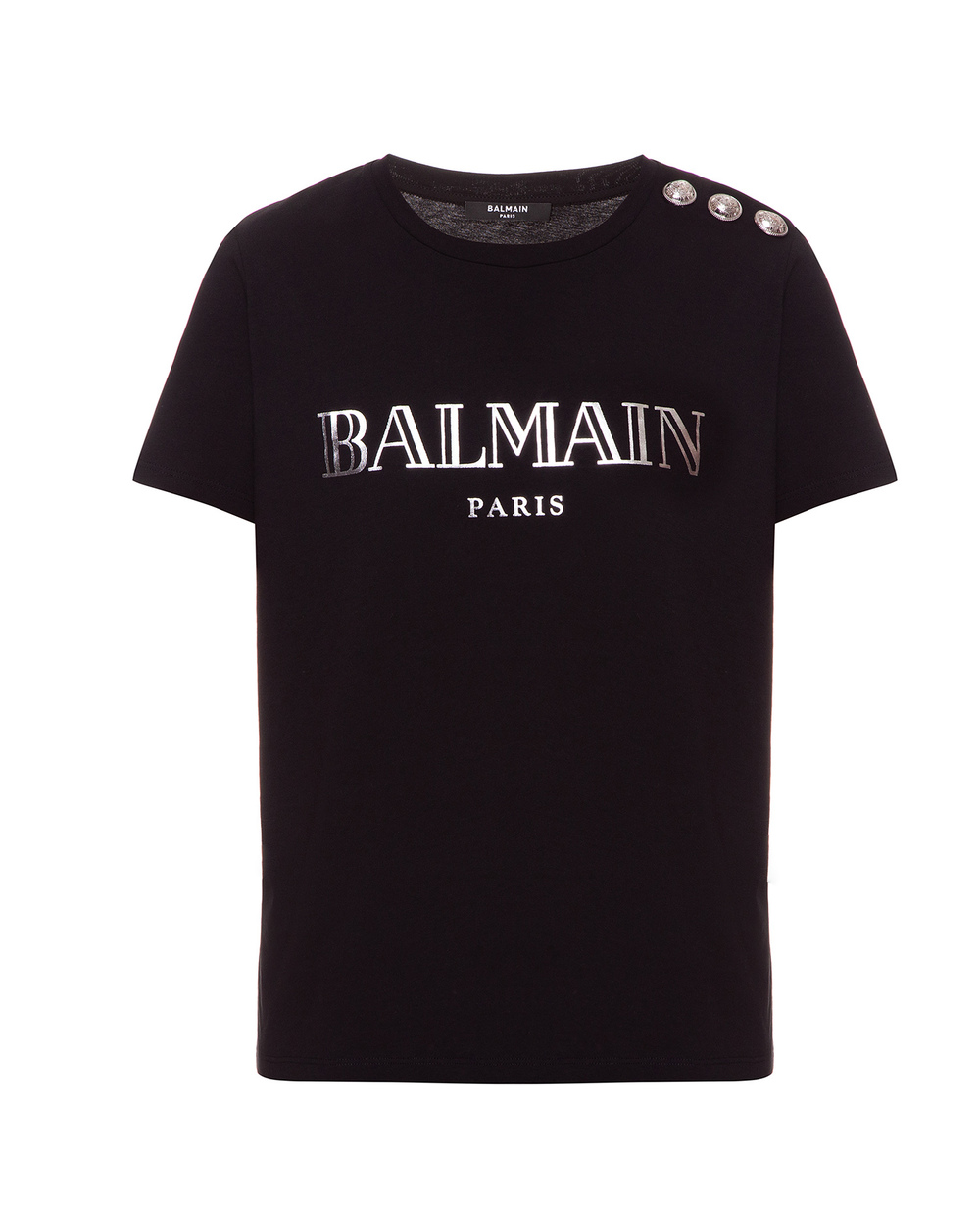 Футболка Balmain TF11350I366, черный цвет • Купить в интернет-магазине Kameron