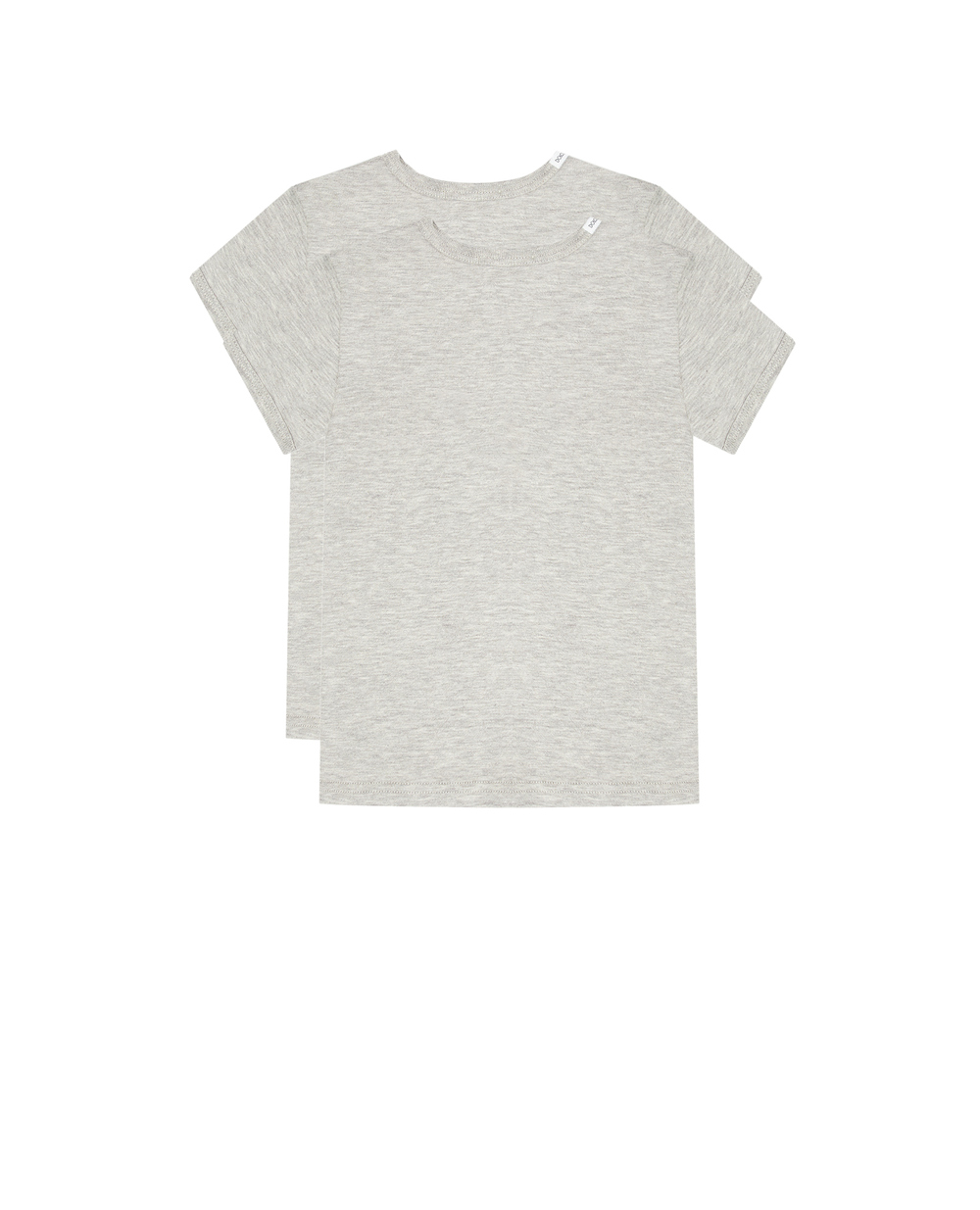 Детская футболка (2 шт) Dolce&Gabbana Kids L4J703-G7OCU, серый цвет • Купить в интернет-магазине Kameron