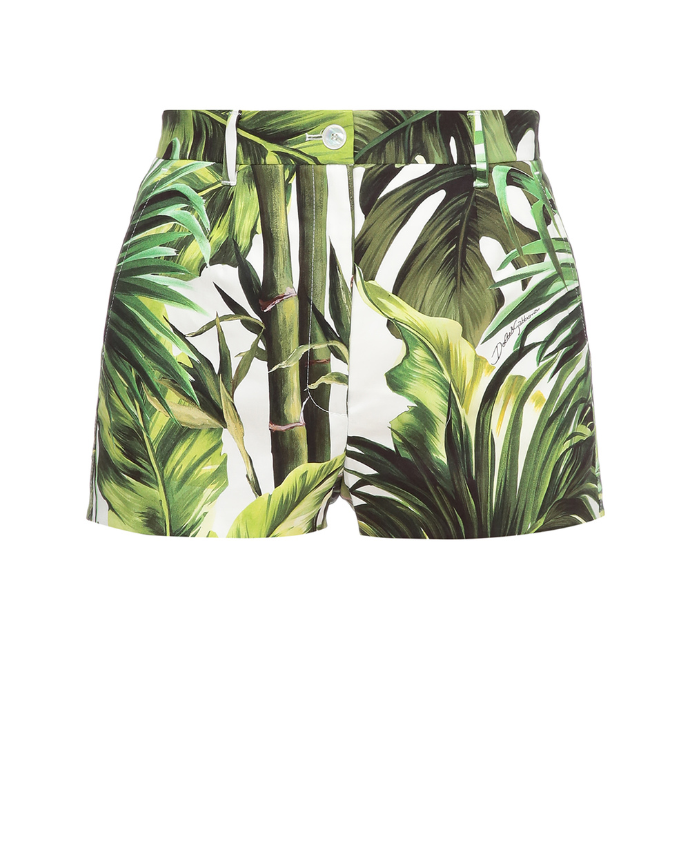 Шорты Dolce&Gabbana FTBVJT-FSFJZ, зеленый цвет • Купить в интернет-магазине Kameron
