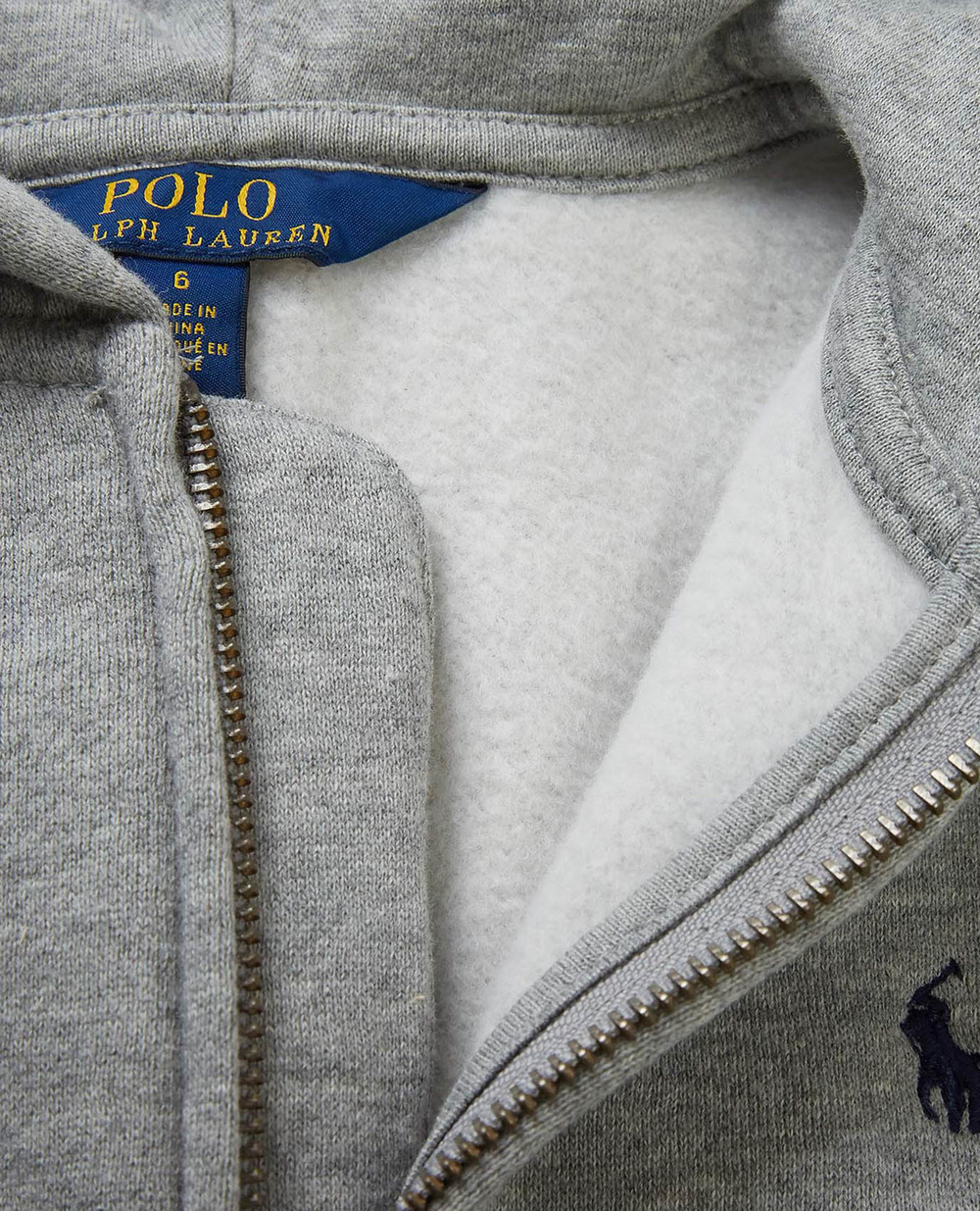 Худи Polo Ralph Lauren Kids 321547626002, сірий колір • Купити в інтернет-магазині Kameron