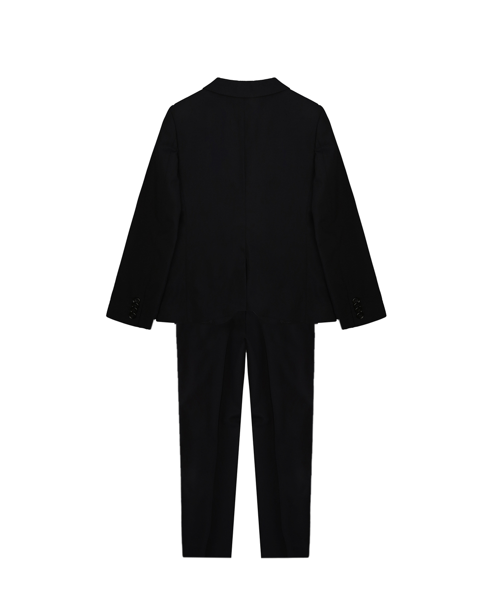 Шерстяной костюм (пиджак, брюки) Dolce&Gabbana Kids L41U17-FUBBG-B-FW17, черный цвет • Купить в интернет-магазине Kameron