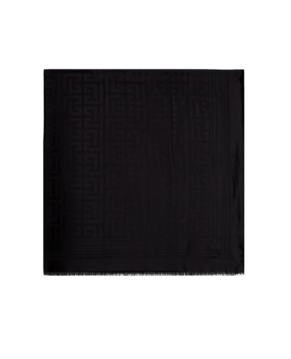 Хустка Balmain AF1XF040VC44, чорний колір • Купити в інтернет-магазині Kameron