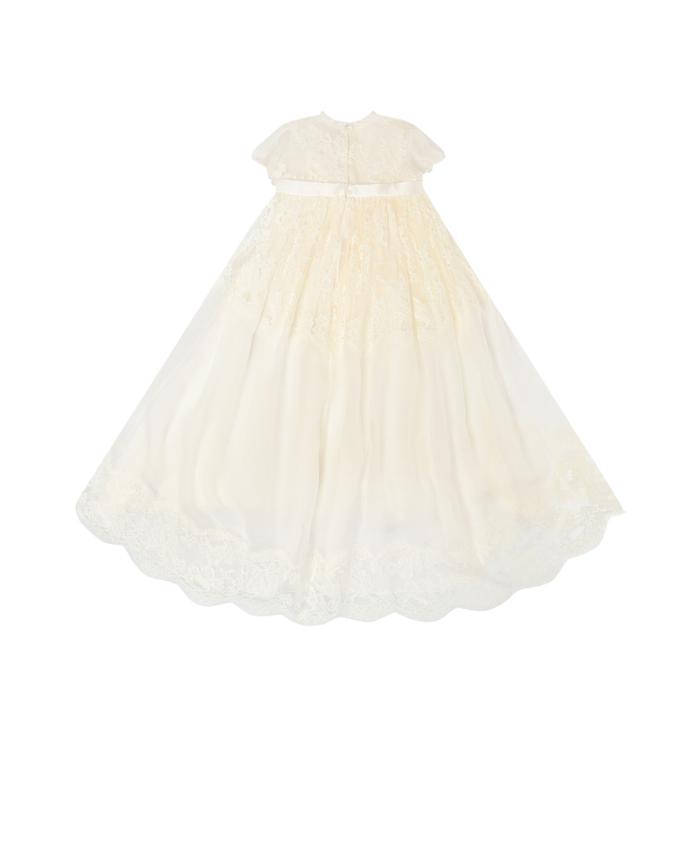 Дитяча сукня Dolce&Gabbana Kids L0EGC7-FU1AT-, білий колір • Купити в інтернет-магазині Kameron